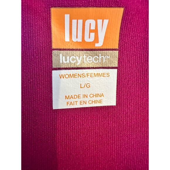 Lucy‎ Workout Top sz L - Picture 3 of 4